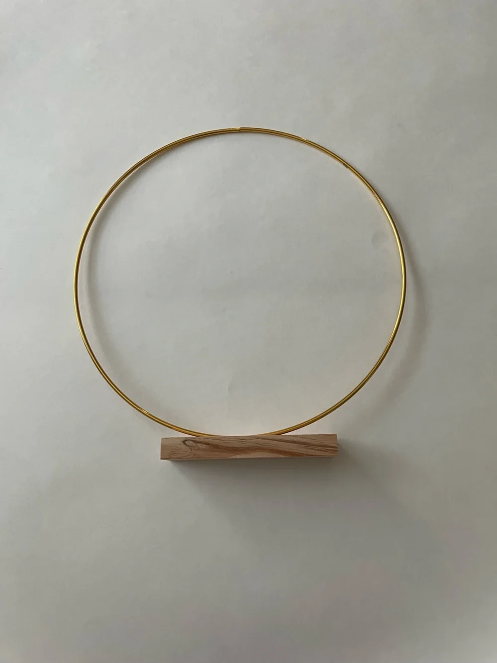 Minimal Gold Hoop Display Stand